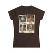Personalized Polaroid Photo Tee — Custom 4-Image Collage