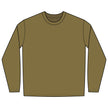 Personalized Elk Hunting Crew Long Sleeve Pocket Tee — Personalized Outdoor Shirt