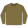 Personalized Elk Hunting Crew Long Sleeve Pocket Tee — Personalized Outdoor Shirt