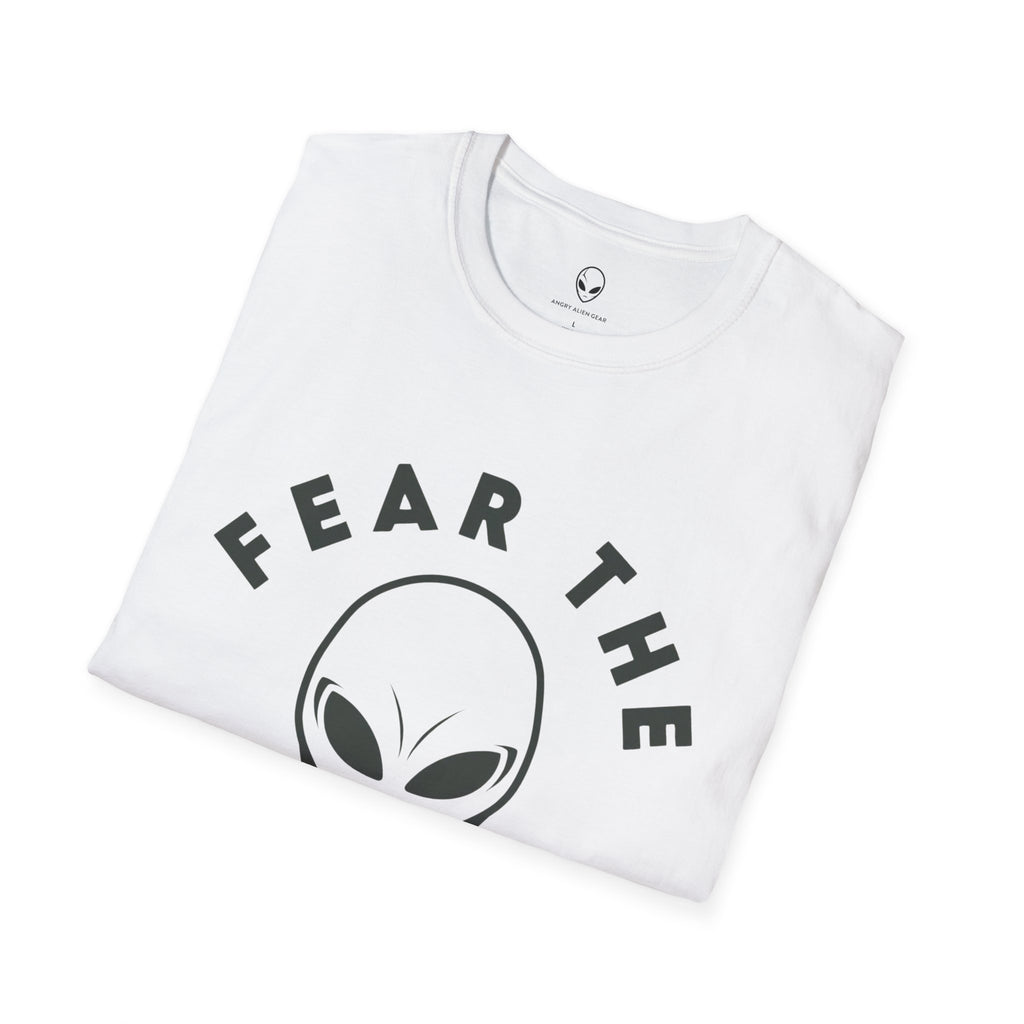 Fear the Probe Alien Graphic T-Shirt | Funny Extraterrestrial Design Tee Shirt