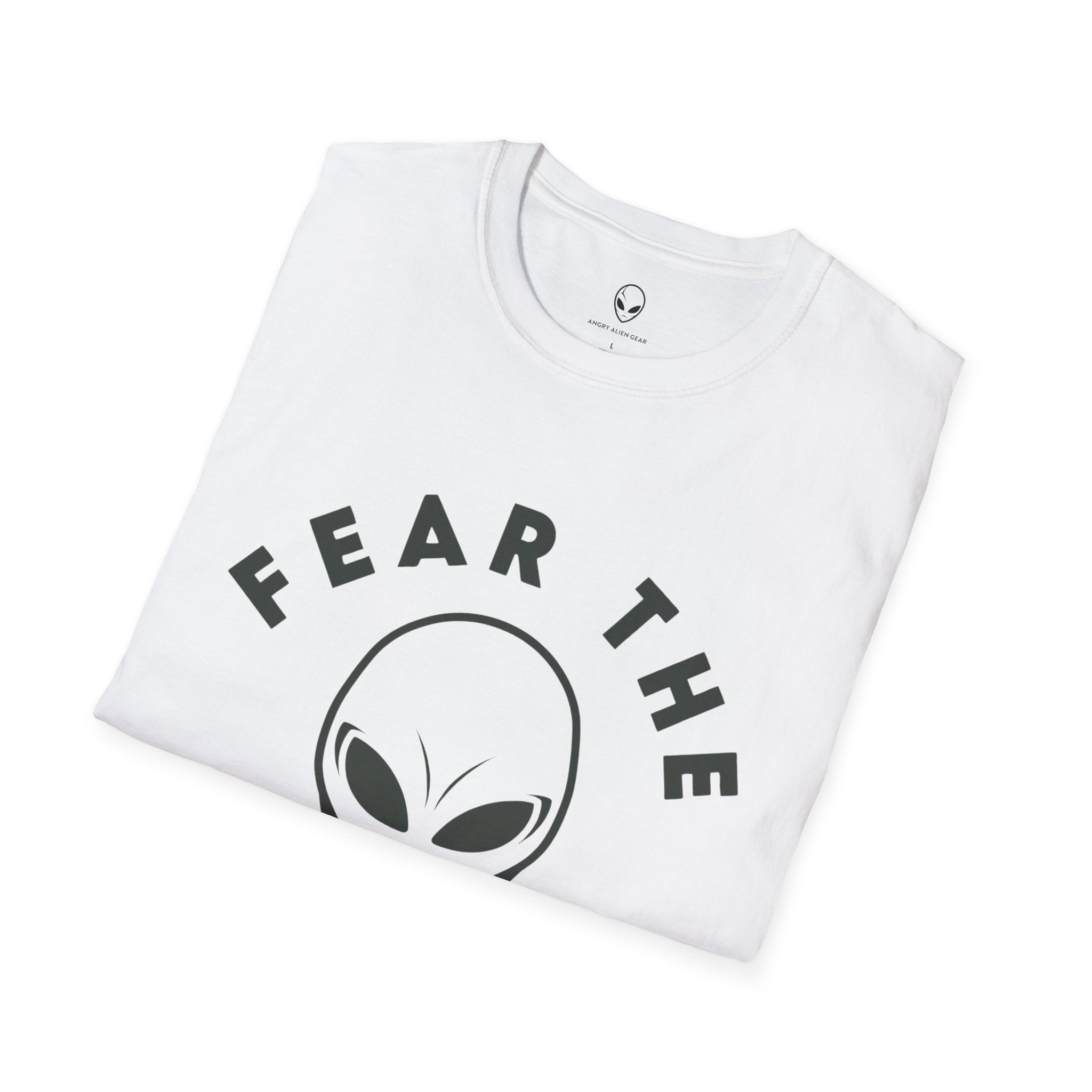 Fear the Probe Alien Graphic T-Shirt | Funny Extraterrestrial Design Tee Shirt