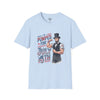 Pumped for July 4th Abraham Lincoln T-Shirt | Funny Patriotic Tee
