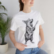 Corgi Rockstar T‑Shirt — Guitar Playing Dog Graphic Tee