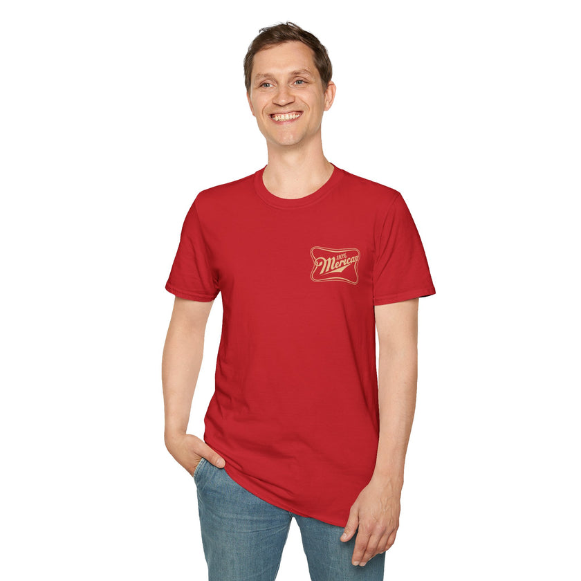 100% Merican Patriotic T-Shirt | American Flag, Fourth of July