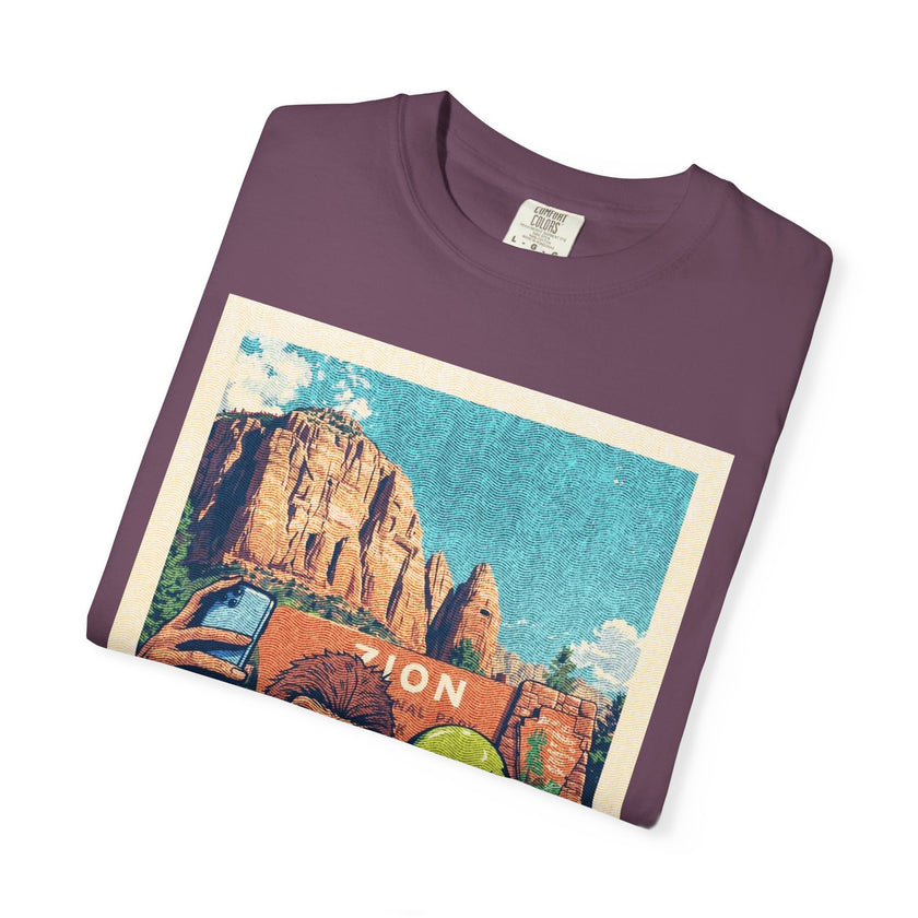 Alien & Bigfoot Zion National Park T-Shirt — National Park Adventure Tee