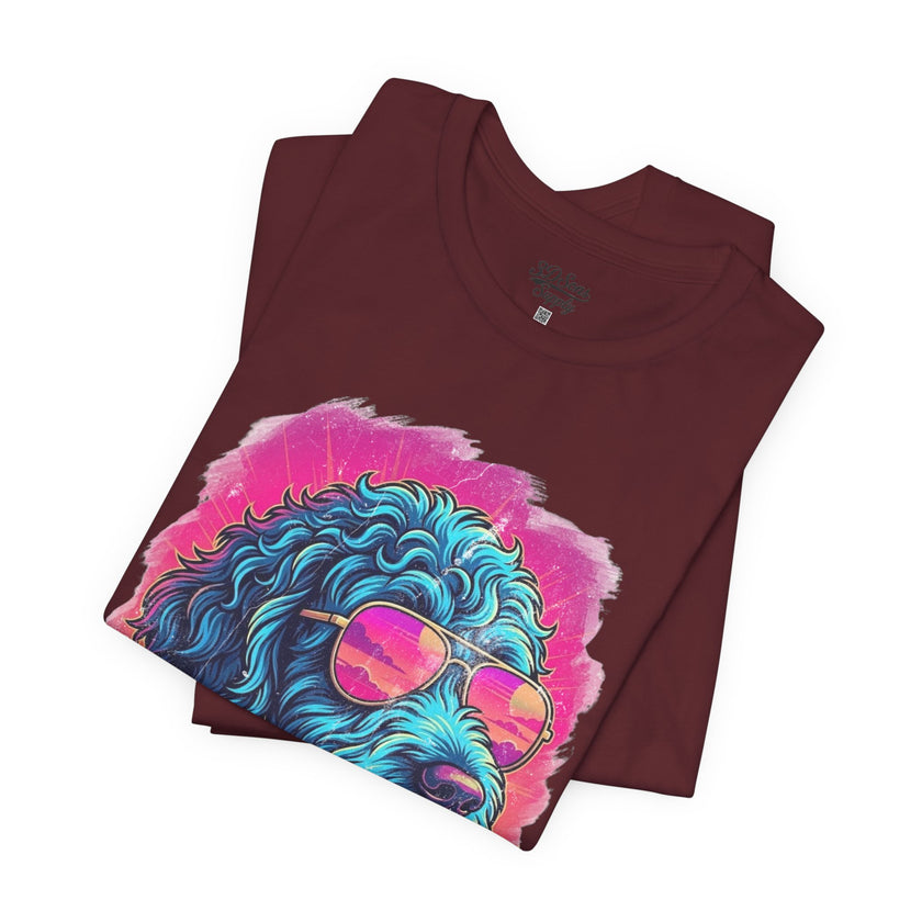 Doodle Vice City 90s Retro Tee — Funny Vintage Style T-Shirt