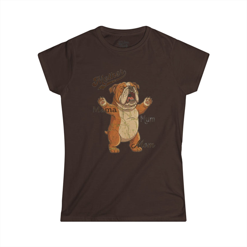 Mother's Day English Bulldog Mom T-Shirt — Bulldog Mama Tee