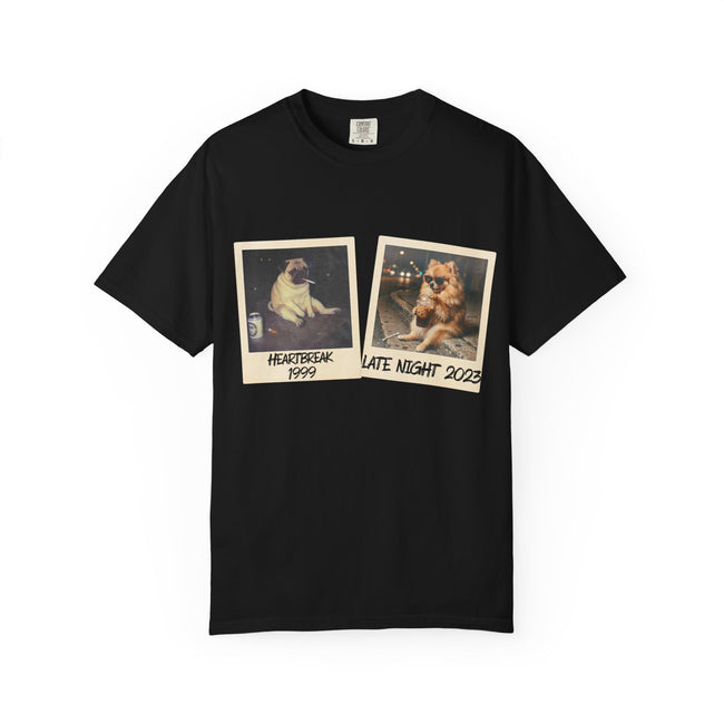 Personalized Polaroid Photo T-Shirt — Custom 2-Image Keepsake