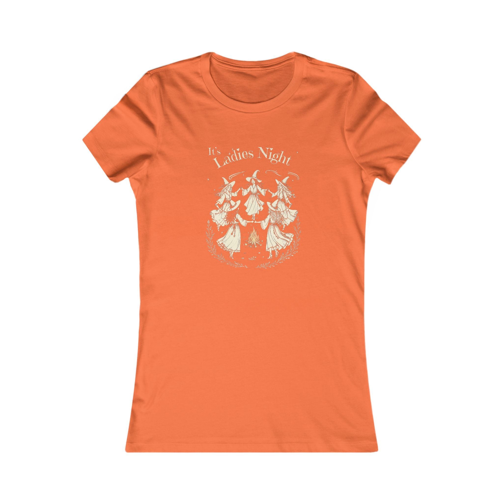 Ladies' Night Floral Witch Tee — 