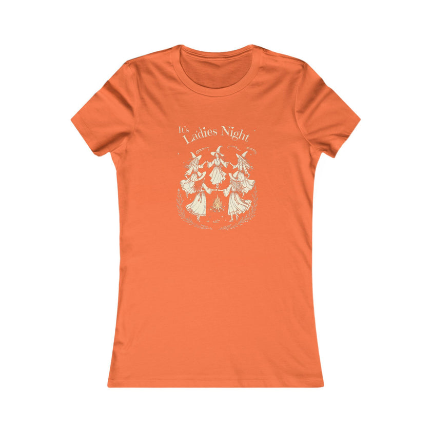 Ladies' Night Floral Witch Tee — 