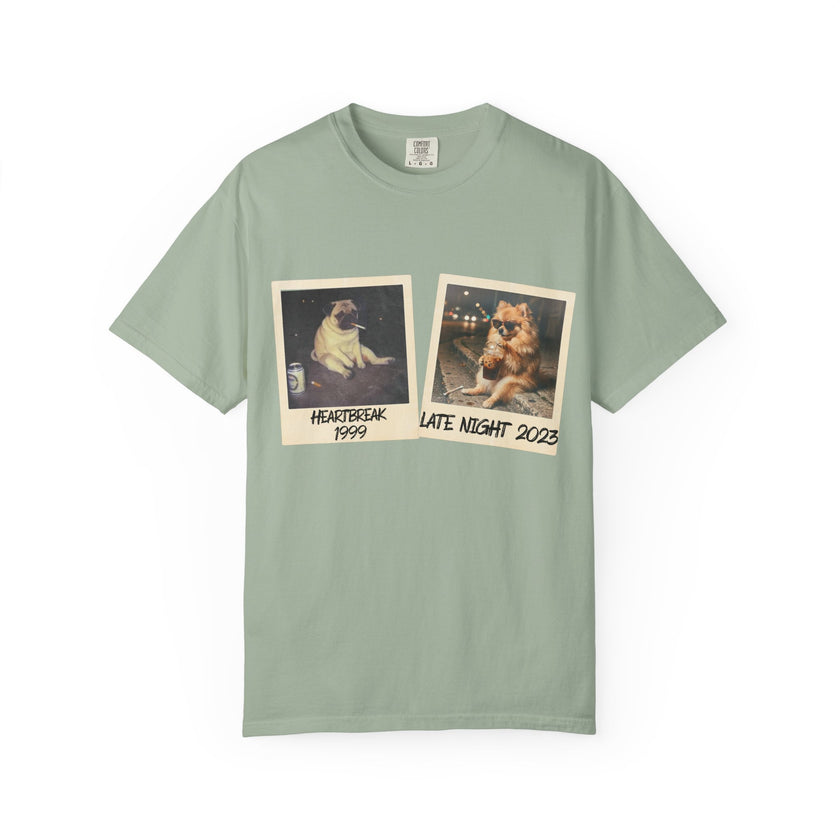 Personalized Polaroid Photo T-Shirt — Custom 2-Image Keepsake
