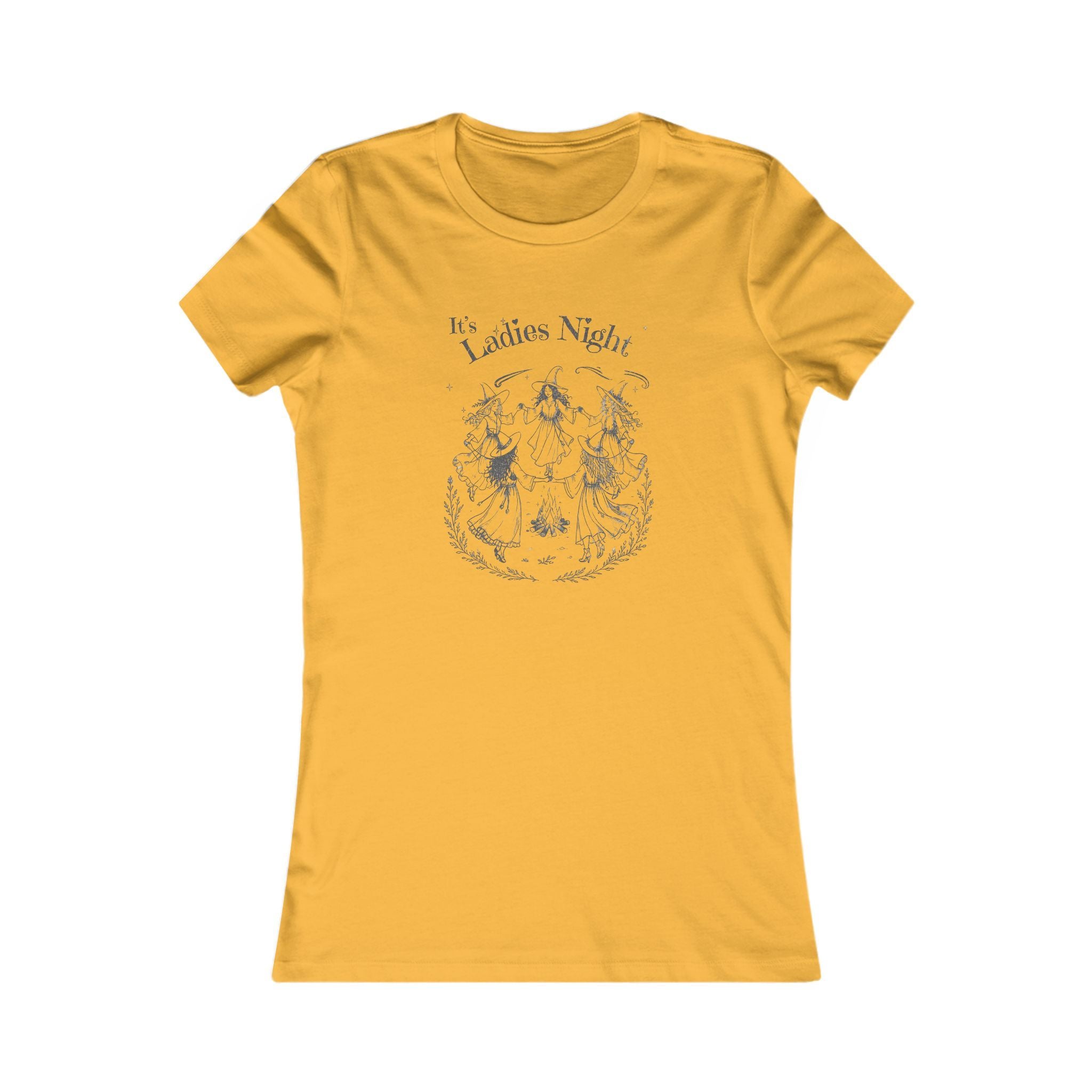 Ladies' Night Floral Witch Tee — 