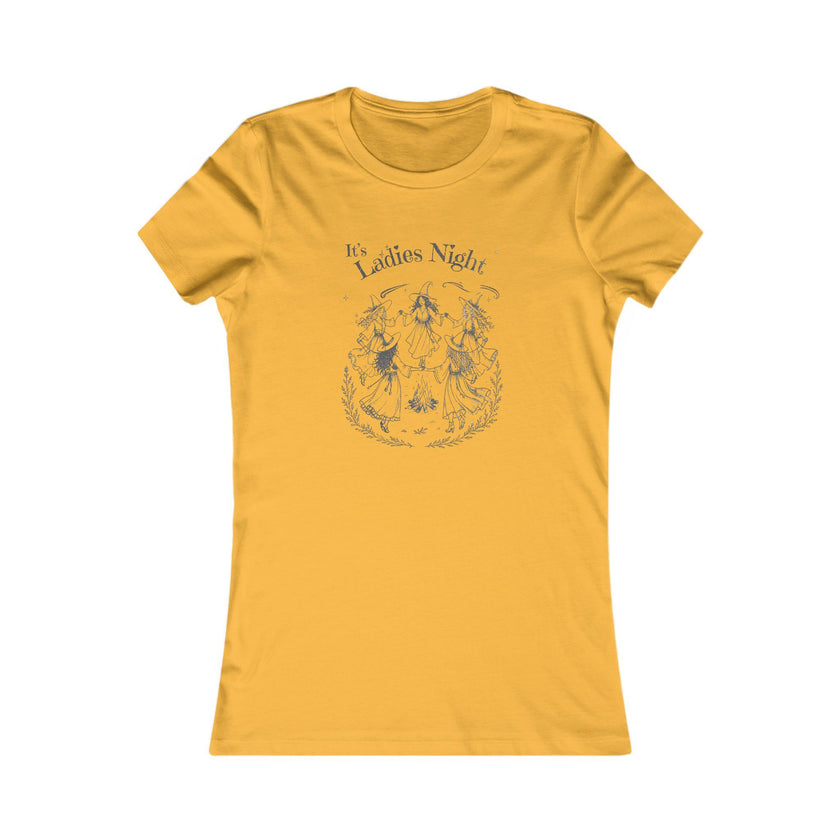 Ladies' Night Floral Witch Tee — 