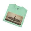 Vintage Skeleton Surfer Photograph T-Shirt | Retro Beach Surf Tee – 3D Sons Supply Co
