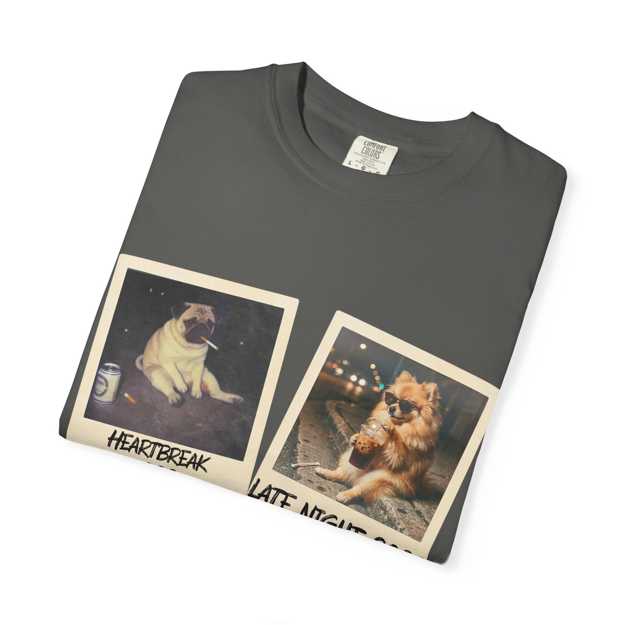 Personalized Polaroid Photo T-Shirt — Custom 2-Image Keepsake