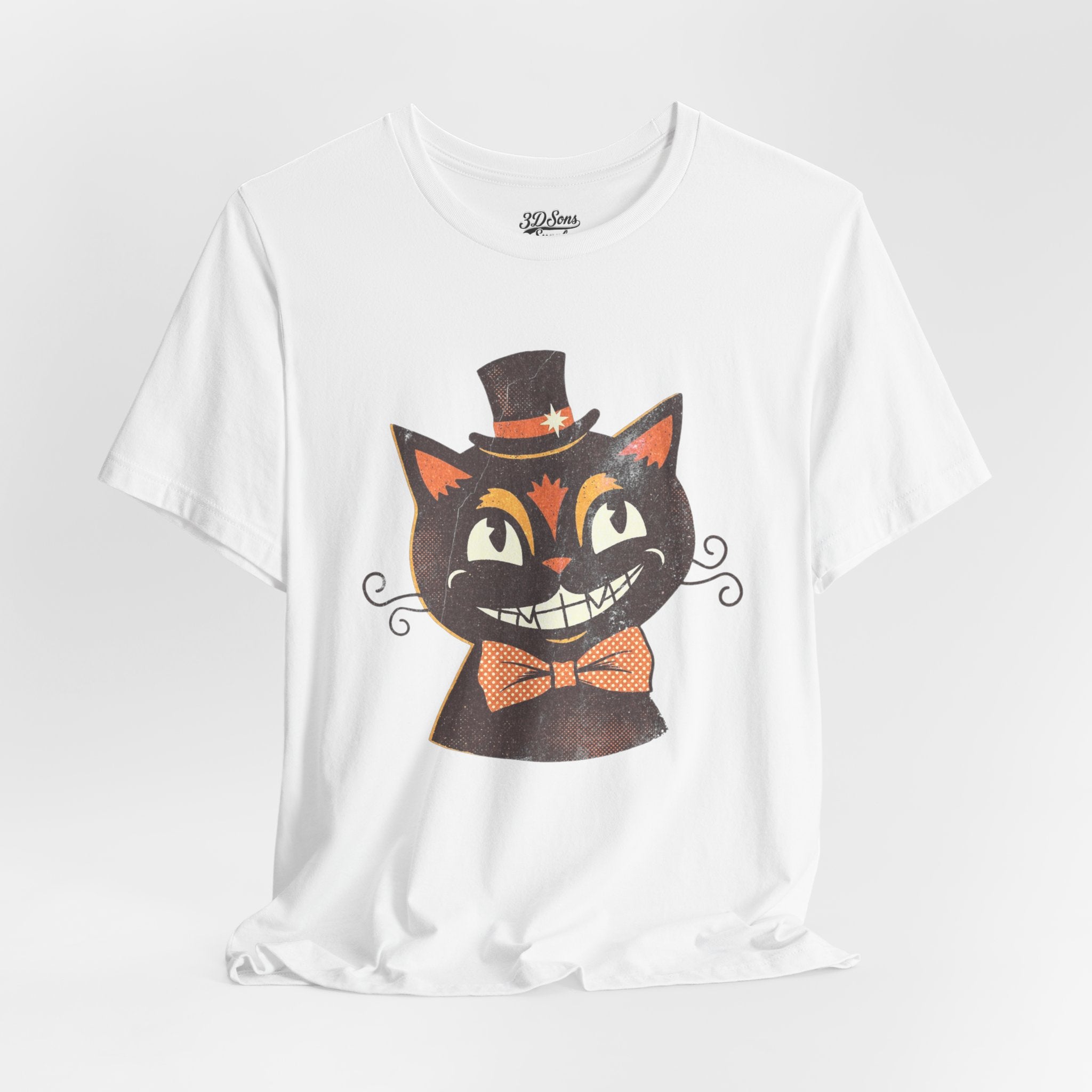 Vintage Halloween Cat Tee