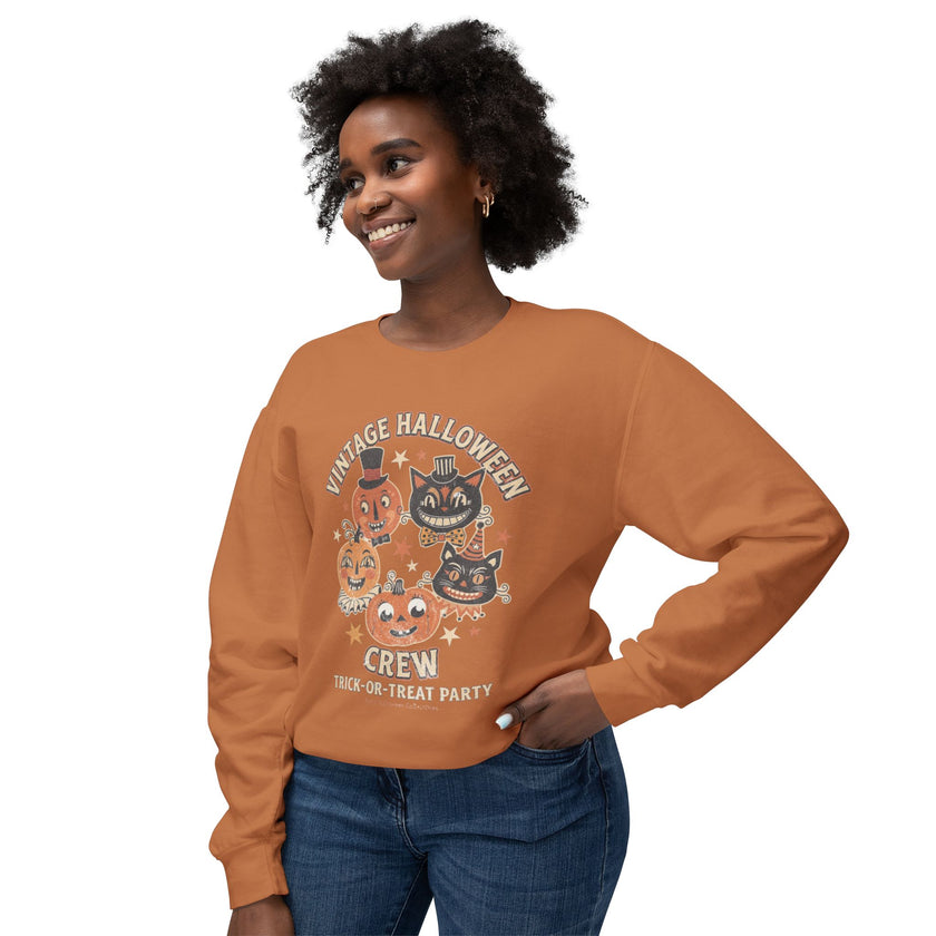 Vintage Halloween Crewneck Sweatshirt — 