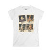 Personalized Polaroid Photo Tee — Custom 4-Image Collage