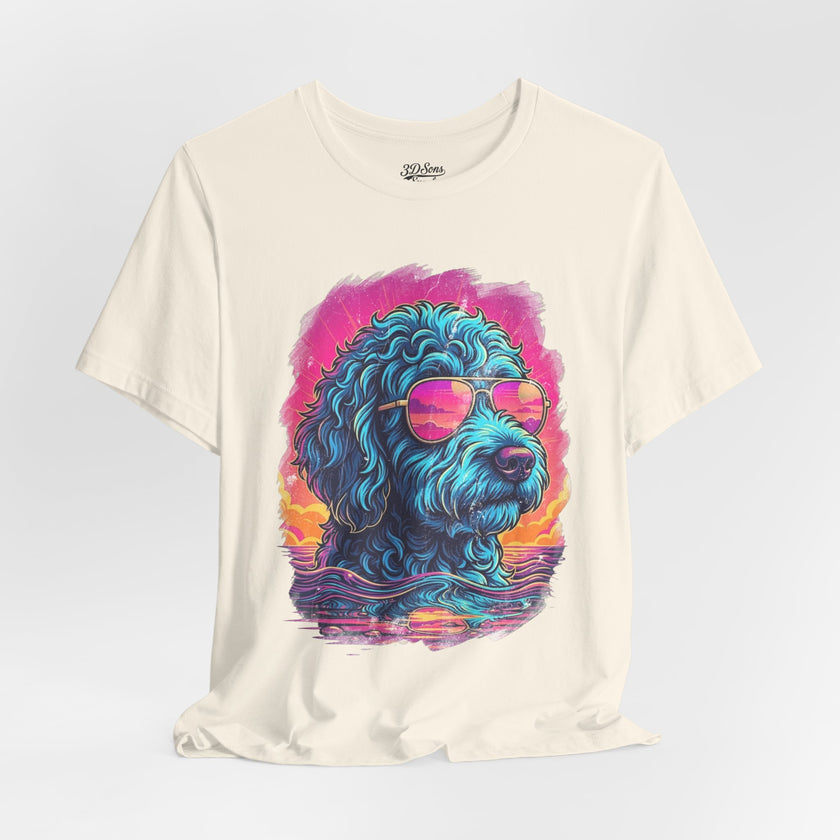 Doodle Vice City 90s Retro Tee — Funny Vintage Style T-Shirt