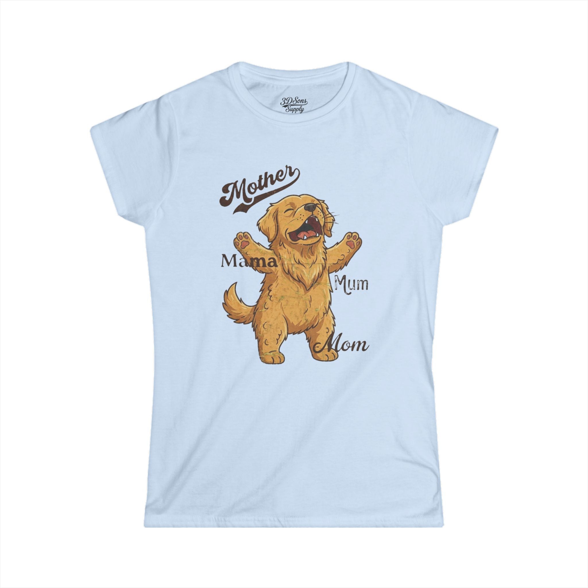 Golden Retriever Mom T-Shirt — Mother's Day Dog Mama Tee