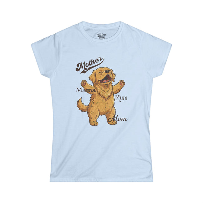 Golden Retriever Mom T-Shirt — Mother's Day Dog Mama Tee