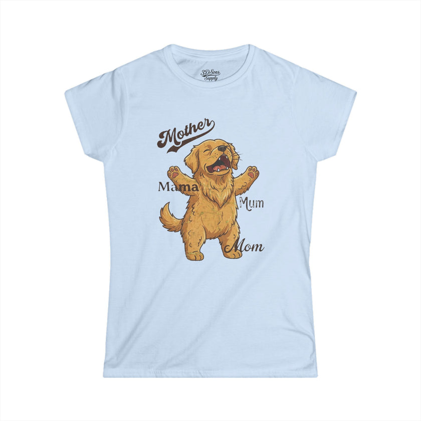 Golden Retriever Mom T-Shirt — Mother's Day Dog Mama Tee