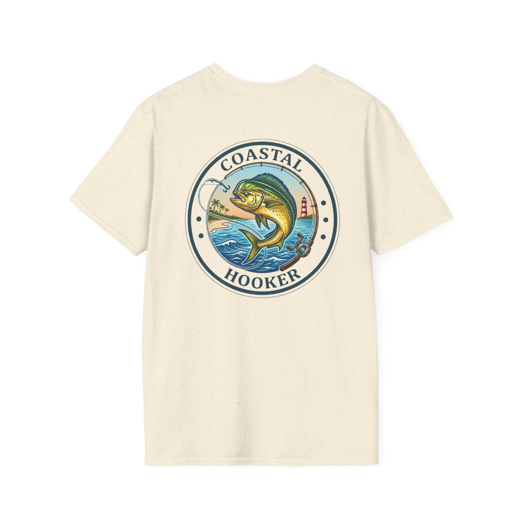 Coastal Hooker Tropical Dorado T-Shirt | Fishing Graphic Tee, Dead Sea Surf