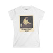 Personalized Polaroid Photo Tee – Custom Women's Softstyle T-Shirt