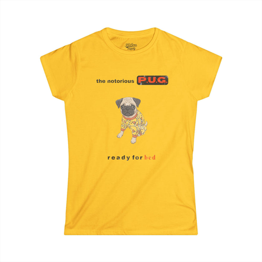 The Notorious P.U.G. Funny Pug Women's T-Shirt