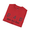 Dope Ass Dude Dad T-Shirt — D.A.D. Typography Father's Day Tee (Personalizable)