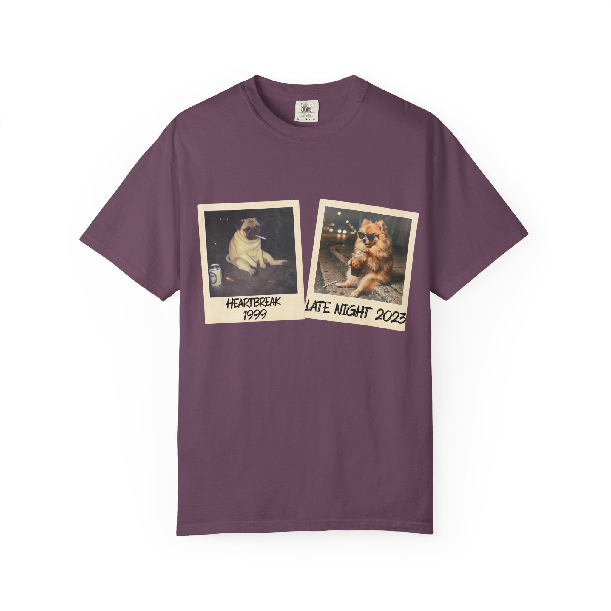Personalized Polaroid Photo T-Shirt — Custom 2-Image Keepsake