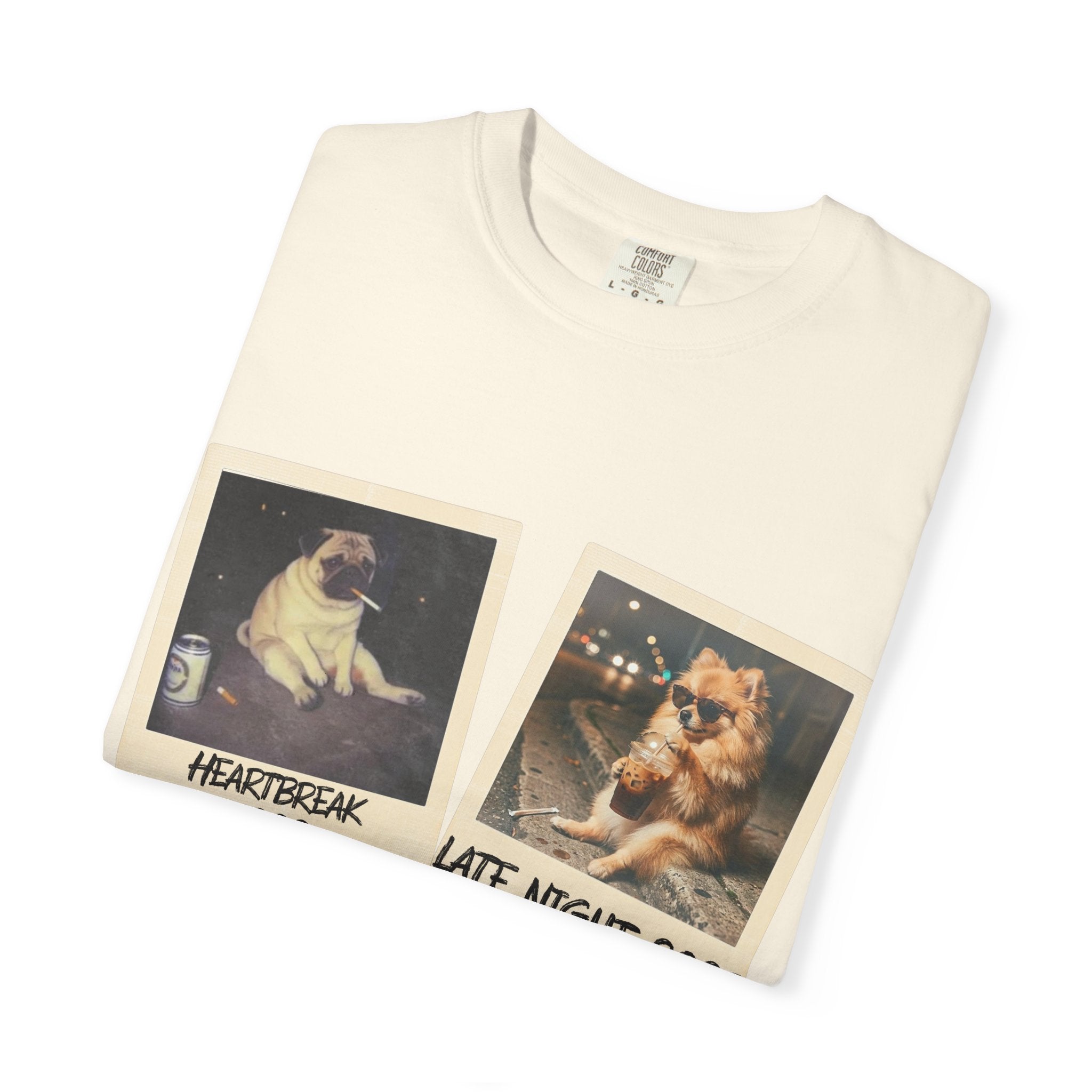 Personalized Polaroid Photo T-Shirt — Custom 2-Image Keepsake