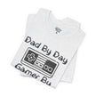 Personalized Dad By Day Gamer By Night T-Shirt — Established 2018 Retro Controller Tee