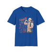 Pumped for July 4th George Washington T-Shirt | Funny Patriotic Tee