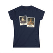 Personalized Polaroid Photo Women's Tee — Custom 2-Image Keepsake