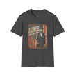 Jacked for July 4th T-Shirt | Patriotic Buff Abraham Lincoln Flag Design