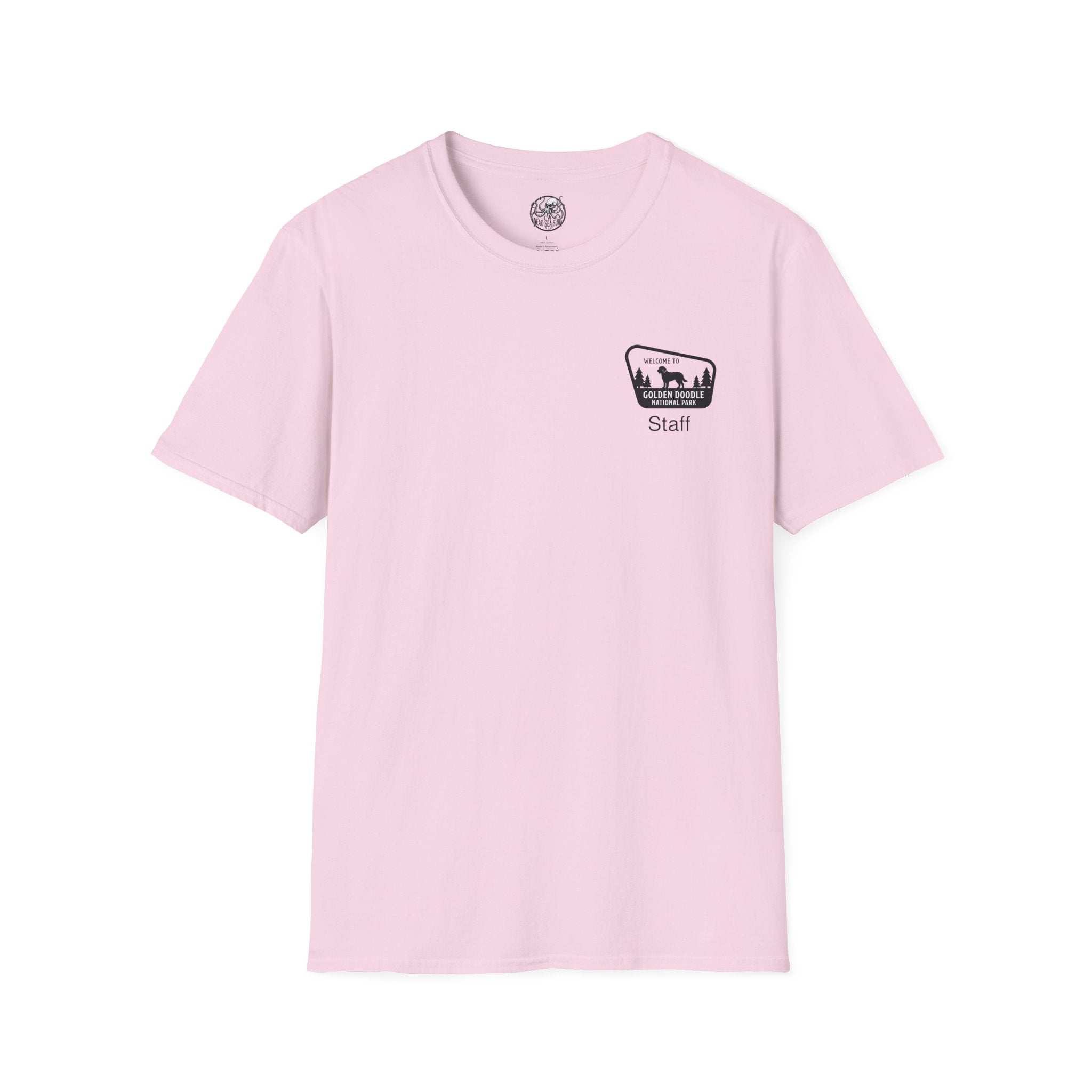 Golden Doodle National Park Staff T-Shirt | Retro Dog Lover Tee – 3D Sons Supply Co