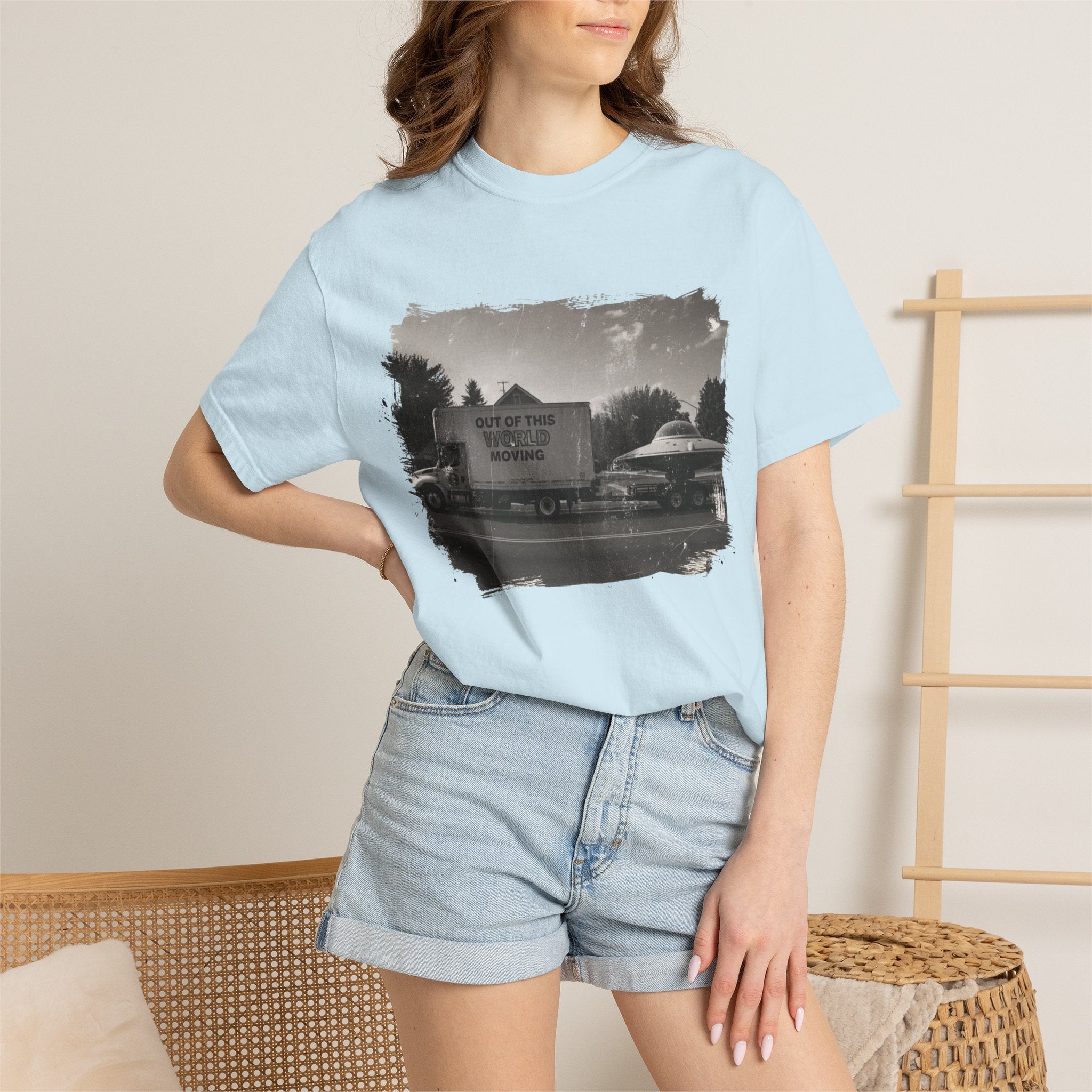 Out of This World Funny Tee — Alien Space Graphic T-Shirt