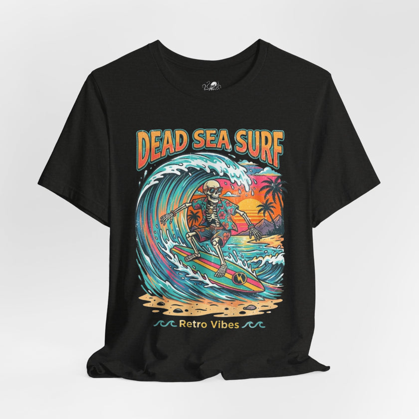 Dead Sea Surf Shark Attack T-Shirt | Bold Nautical Graphic Tee – 3D Sons Supply Co