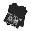 Personalized Dad By Day Gamer By Night T-Shirt — Established 2018 Retro Controller Tee