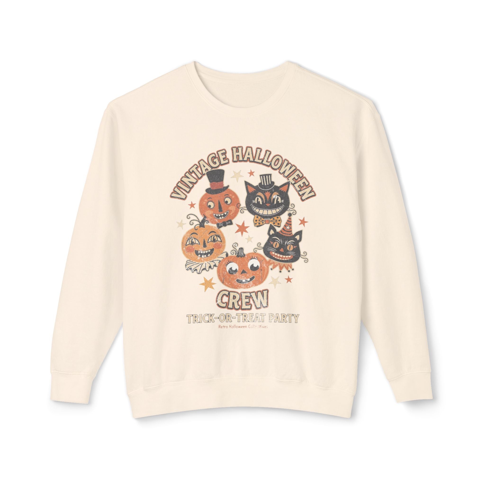 Vintage Halloween Crewneck Sweatshirt — 