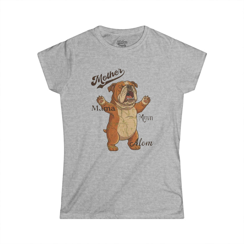 Mother's Day English Bulldog Mom T-Shirt — Bulldog Mama Tee