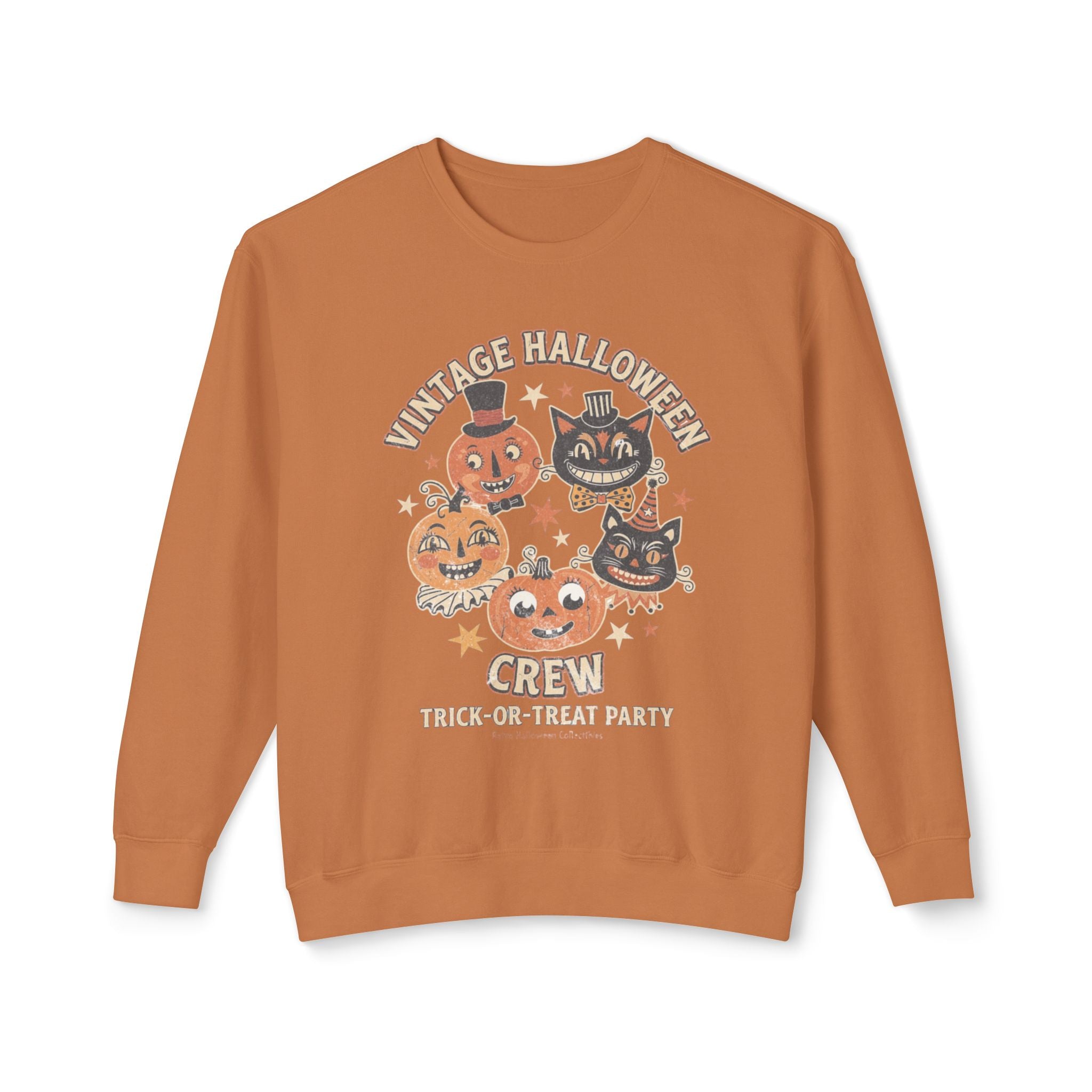Vintage Halloween Crewneck Sweatshirt — 