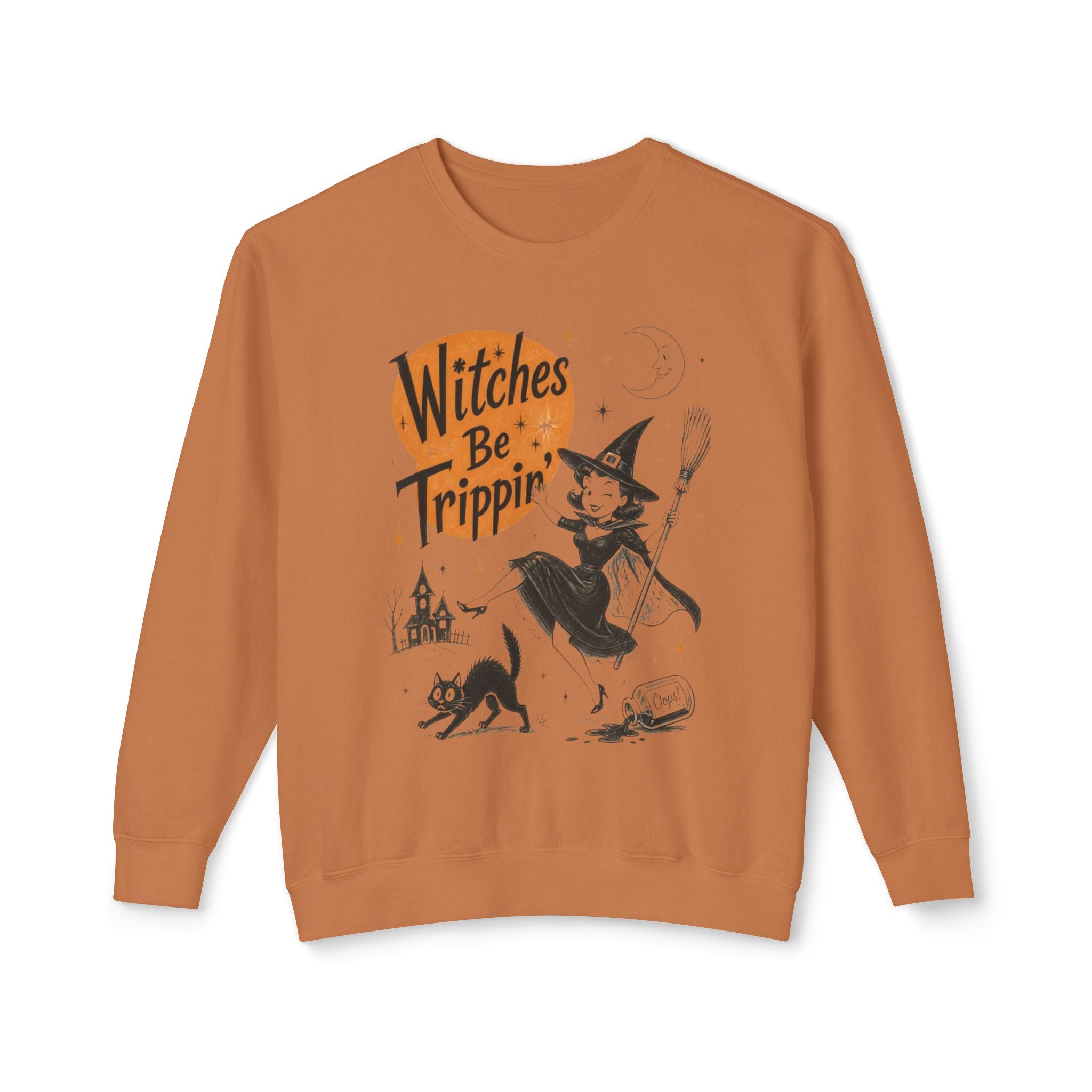 Witches Be Trippin' Halloween sweatshirt | Crewneck