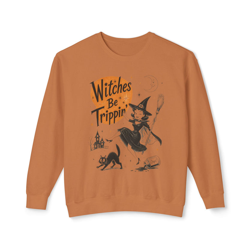 Witches Be Trippin' Halloween sweatshirt | Crewneck
