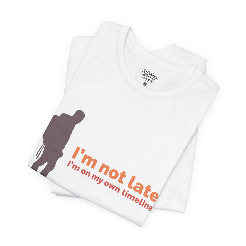 I'm On My Own Timeline Adventure Hiking Tee — Casual Outdoorsy Hiking Shirt