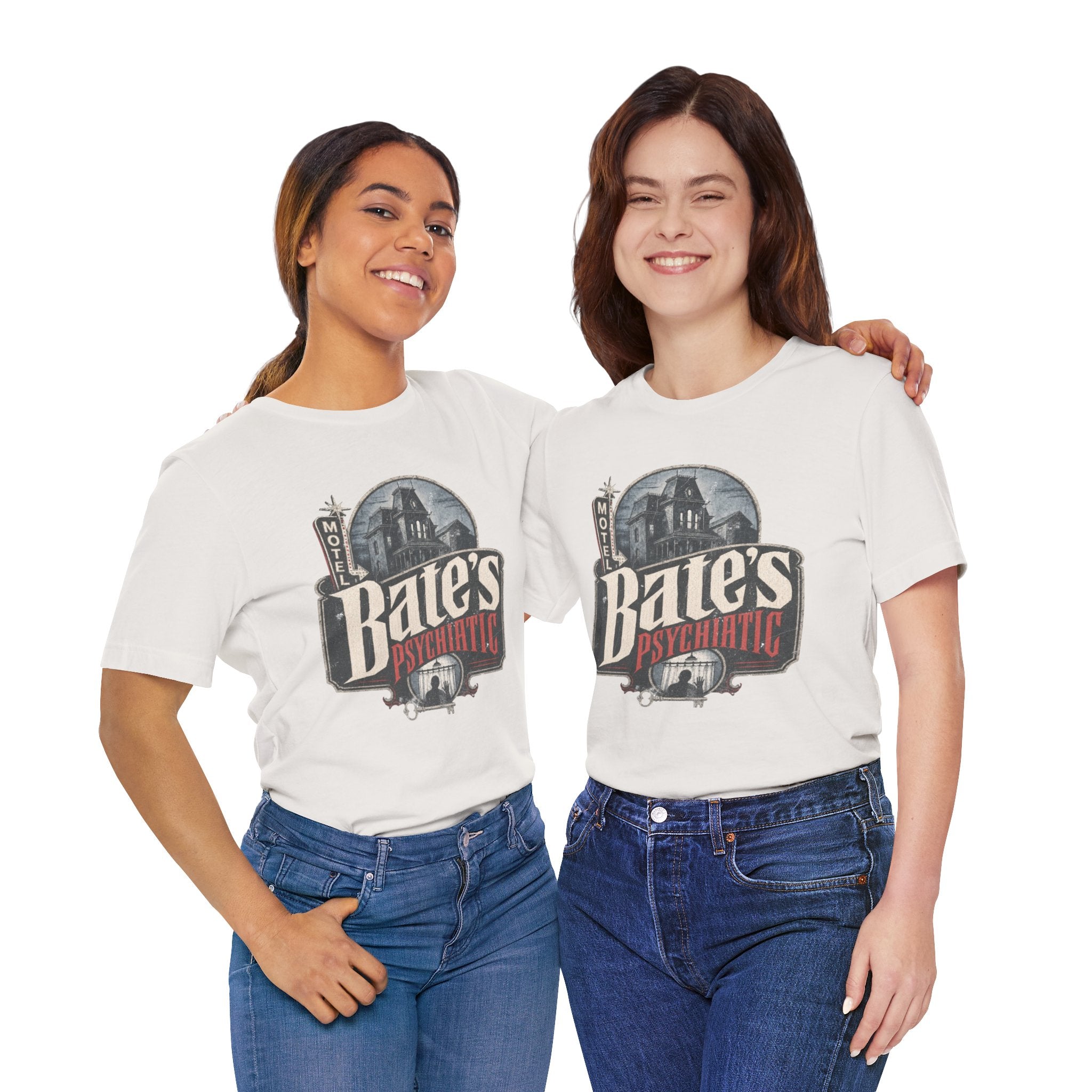 Bates Psychiatric T-Shirt — Vintage Horror Graphic Tee