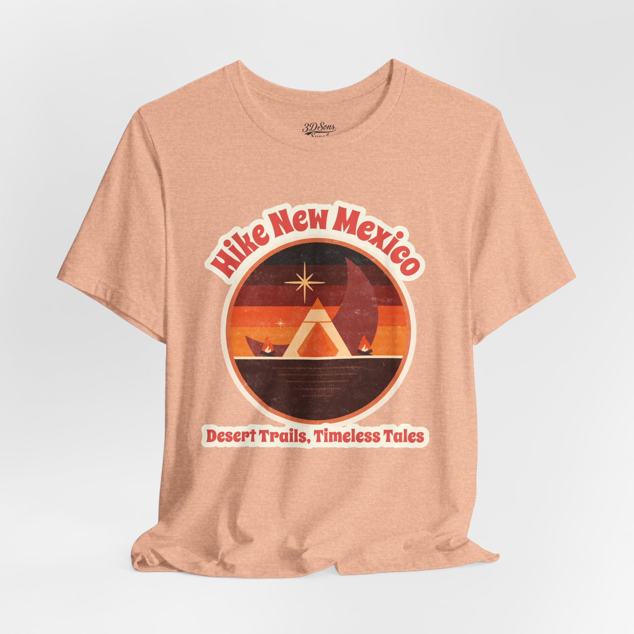 Hike New Mexico T‑Shirt — My Kind of Therapy Hiking Tee