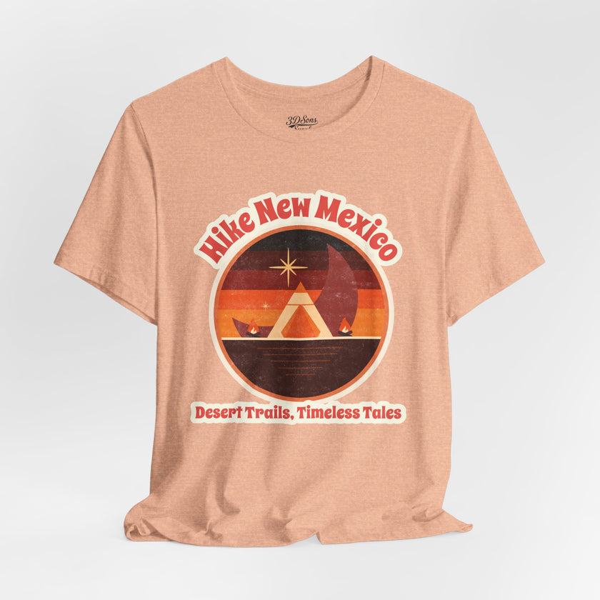 Hike New Mexico T‑Shirt — My Kind of Therapy Hiking Tee