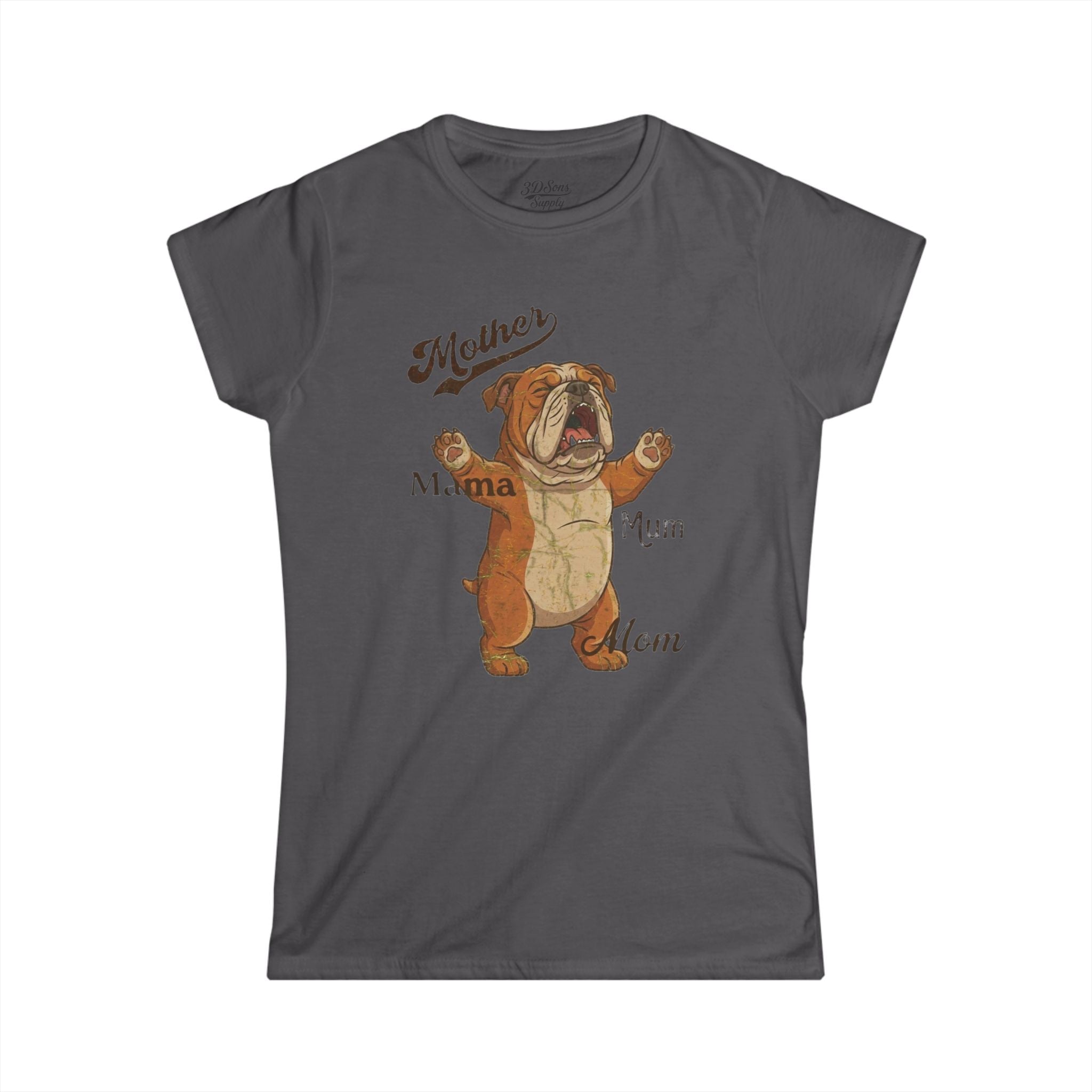 Mother's Day English Bulldog Mom T-Shirt — Bulldog Mama Tee